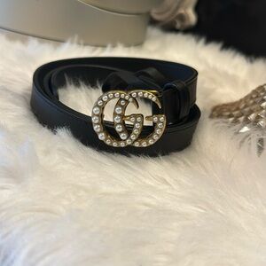 Gucci Pearl Belt
